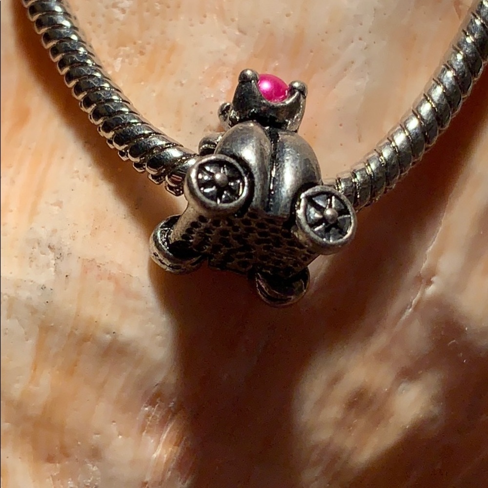 Cinderella Chariot Bead/Charm bracelet